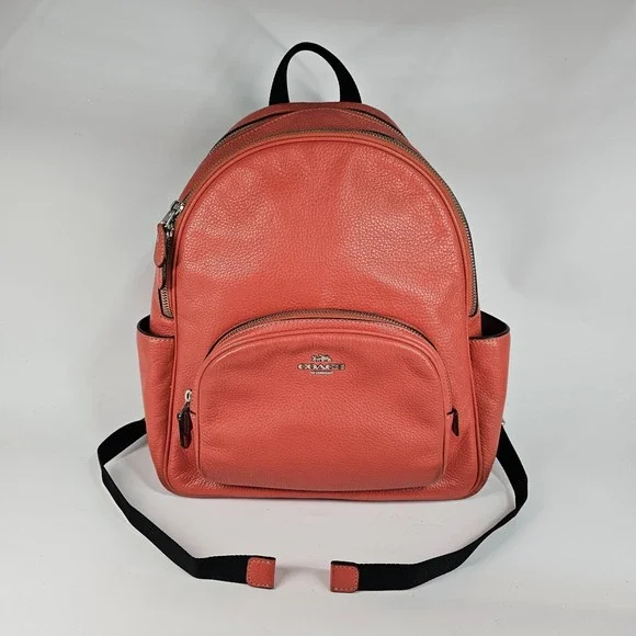 Coach | Bags | Coach New York Court Backpack Womens Pebbled  display picture 2